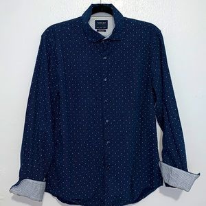 Brand: Ricky Singh Size: Medium Slim Fit Color: Navy Blue used